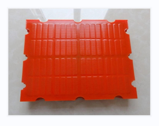 Quality Red Dewatering Polyurethane Screen Mesh For Concentrate Dewatering for sale