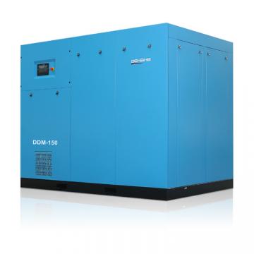 Quality Two Satge 150hp 110kW Stationary Air Compressor Energy Saving Industrial Rotary for sale