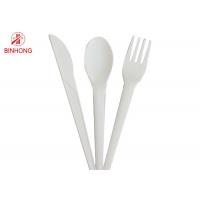 Quality Environmental Degradable 110mm Disposable Wooden Cutlery for sale