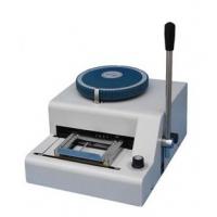 China Manual bank cards code printer / Convex Code Printer / PVC Card Embossing Machine for sale