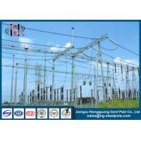 China Electrical Substation Industry Power Substation Steel Structures Q235 , Q345 factory