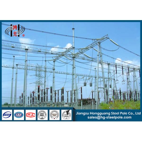 Quality Electrical Substation Industry Power Substation Steel Structures Q235 , Q345 for sale