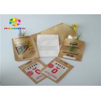 China Customized printed kraft paper k stand up pouch beef jerky snack plastic factory