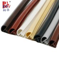 China Anticollision Wooden Door Seal Strip Slot Type Pvc Rubber Door Seal factory