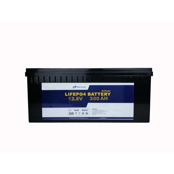 Quality 18650 Rechargeable Lifepo4 Battery 12V 300Ah RV Marine Lifepo4 Leisure Battery for sale