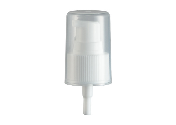 Quality 24 410 Plastic Cream Pump Dispenser Full Cover For Cosmetic Packaging for sale