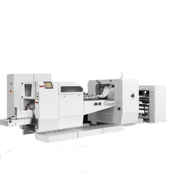 Quality Pointed Bottom Automatic Paper Bag Making Machine For Shopping Bag Making OEM for sale