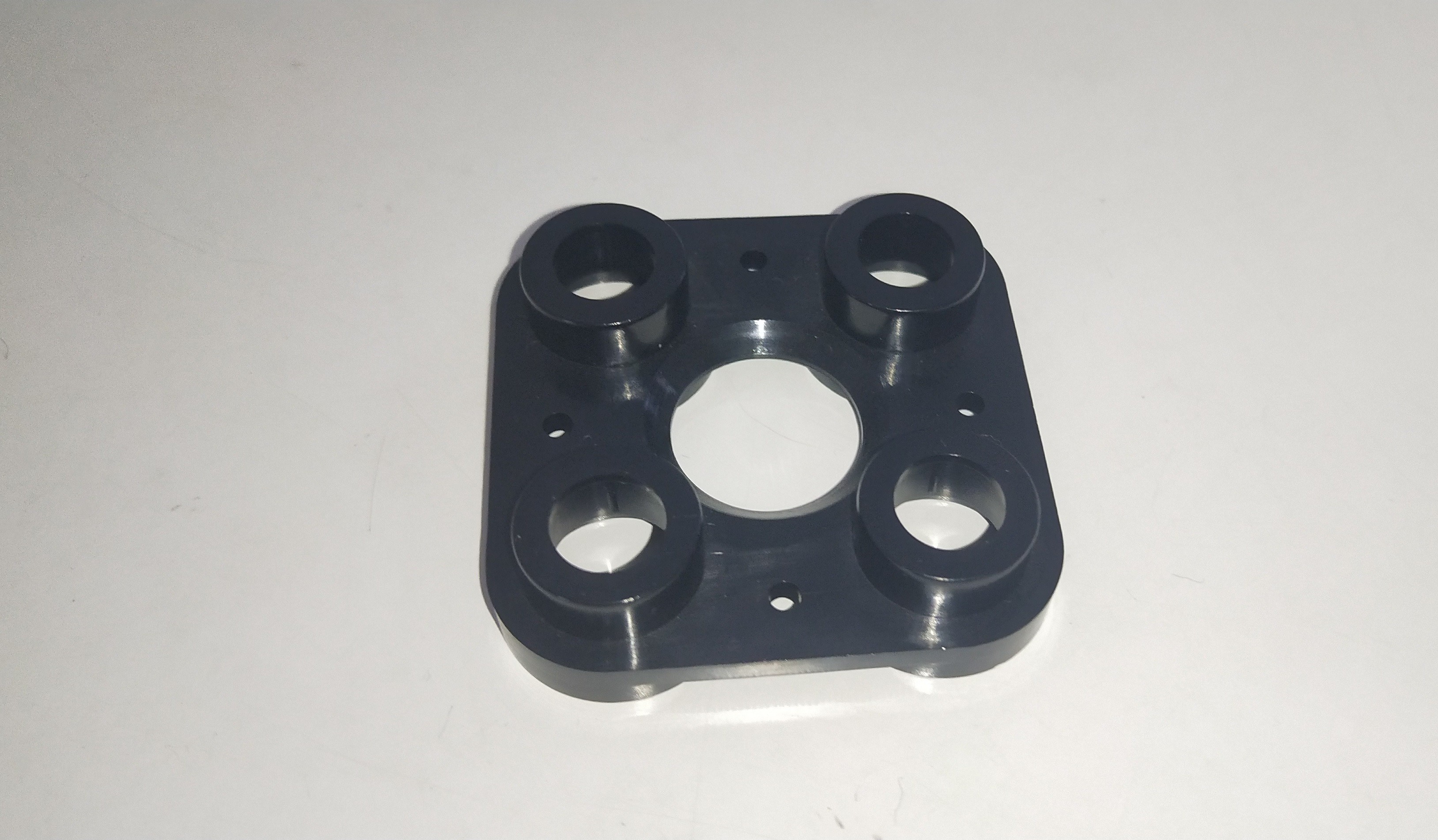 China OEM ABS Camera Plastic Base Parts Plastic Moulded Components TS16949 factory