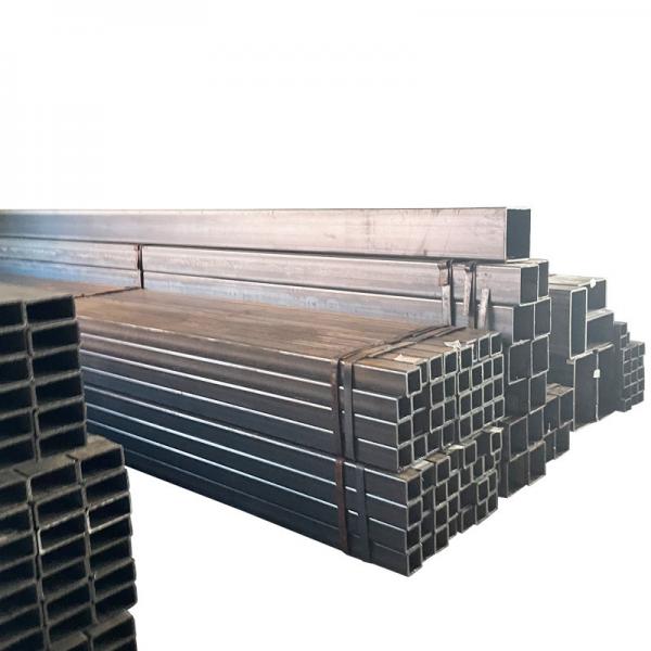 Quality Square ERW Carbon Steel Pipe SCH40 SCH80 Plain Beveled Thread for sale