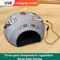 China USB Electric Constant Temperature Heated Dog Bed Removable Washable Cat Nest Mat factory