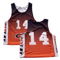 Quality Practical Unisex Lacrosse Practice Jersey , Multipurpose Reversible Pinnies for sale