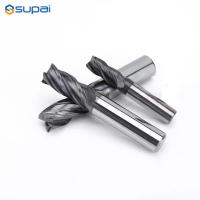 China 8mm 10mm Solid Carbide EndMills Tungsten Carbide End Mills Mill Cutter For Milling factory
