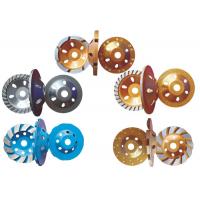 China 30# 4''  Metal Grinding Discs / Terrazzo Leveling Grinding Cup Wheel Metal Bond factory
