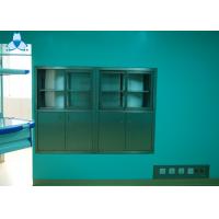 China Hospital Air Clean Custom Medicine Cabinets , Anodized Embedded Stainless Steel Medicine Cabinet for sale