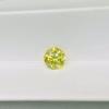 Quality Round Modified Synthetic Lab Created Yellow Diamonds 1.0-2.0ct for sale