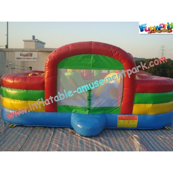 Quality Festival Inflatable Fun City , Inflatable Amusement Park Games For Christmas for sale