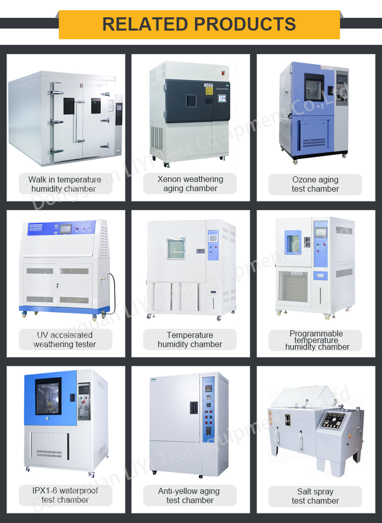 Accelerated Weathering Chamber Machine Curing Plastic UV Aging Test Instrument