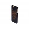 China iPhone 6 / iPhone 6 Plus Wood Carved Phone Case Shockproof in Simple Style factory