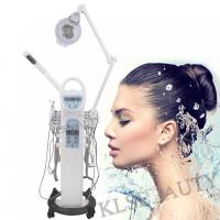 Buy cheap 9 In 1 Skin Dermabrasion Machine Hot Facial Steamer Scrubber Micro Current from wholesalers