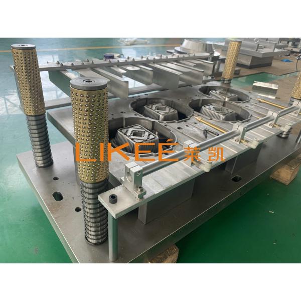 Quality 4 cavities Steel CR12 Foil Food Pan Mould Punching Type for sale