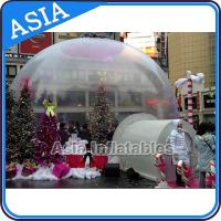 China Christmas Inflatable Snow Globe / Giant Inflatable Snow Globe for sale