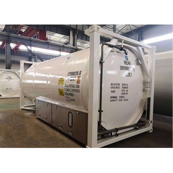 Quality BV T75 Cryogenic Tank 20 Ft LNG ISO Container LR CCS Certificate for sale