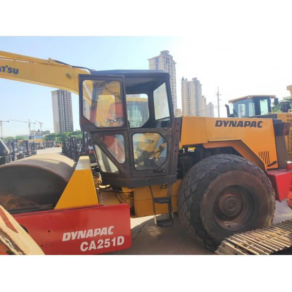 Quality Used Dynapac Road Roller Ca251d, Secondhand Vibratory Smooth Drum Compactor for sale