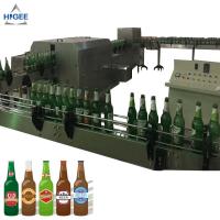 China Used glass bottle cleaning machine recycle glass bottle washing machine recycled small bottle washer equipment factory