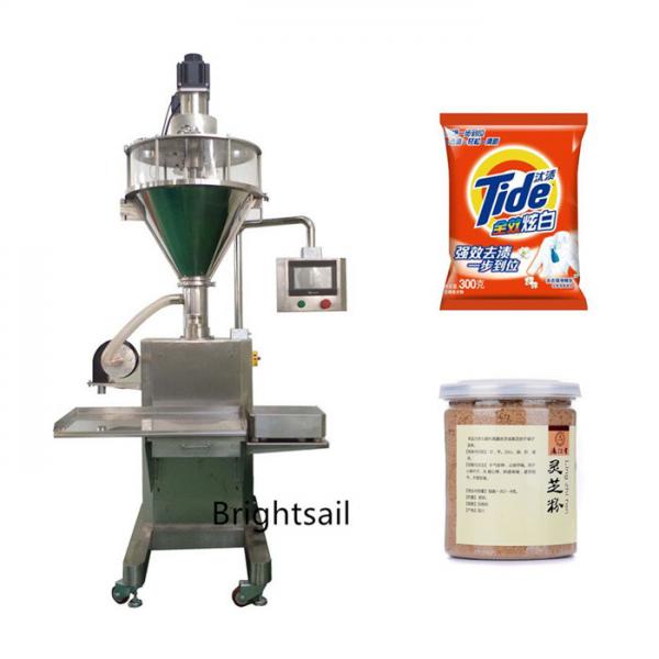 Quality Semi Automatic Filling Packing Machine Detergent Powder Packaging Customized Voltage for sale