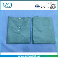 China Soft Disposable PP SMS Non Woven Medical Scrub Suit With Shirt And Pants factory