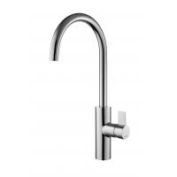 Quality Single Handle Polished Kitchen Mixer Taps With Chrome Finish T81063 for sale