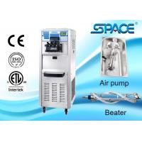 China 3 Flavors Commercial Soft Serve Ice Cream Machine With Air Pump Feed ETL Approved factory