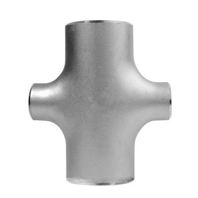 China Reducing Crosswelding Pipe Connector Fittings Butt Weld Straight Cross Seamless Stainless Steel Pipe Fittings factory