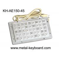 Quality IP65 Rated Anti Vandal Industrial Computer Keyboard with 45 Keys Function Keypad for sale