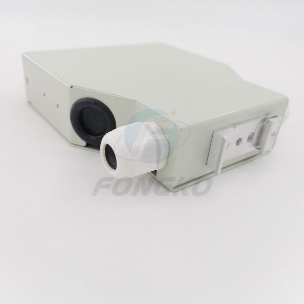 Quality 4 Core FC DIN Rail Fiber Optical FTTH Terminal Box Splice Box for sale