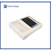 China Portable Medical ECG Machine 12 Channel ECG Waveforms 7'' Color Touch Screen factory