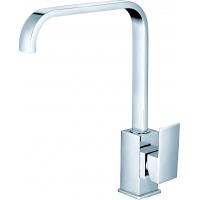Quality Modern Style Kitchen Mixer Taps Chrome Finish Kitchen Basin Faucet for sale