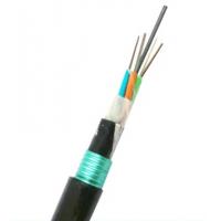 Quality Outdoor Black Direct Buried Fiber Optic Cable 72 Core GYTY53 for sale