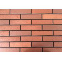 Quality Customized Red wire cut Split Face Brick for Exterior Wall Decoration for sale
