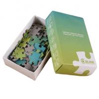 China Diy Paper Puzzle Box Set Educational Toys Games Pieces Jigsaw Cartoon Kids factory