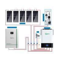China 20kva 10kva PV Power Complete Off Grid Solar System With Generator Backup factory