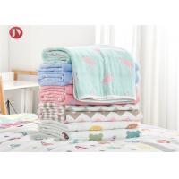 China Organic Cotton Bamboo Baby Muslin Swaddle Blankets , Muslin Baby Blankets factory