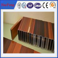 China Wood grain aluminum guardrail,aluminum stair handrail,aluminum handrail profile price factory