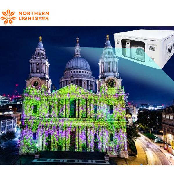 Quality Northern Lights Interactive Wall Projection Mapping Show For Hotel Building for sale