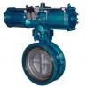 China Pneumatic Metal Seat Butterfly Valves DN300 PN10 For Industrial Waste Water factory