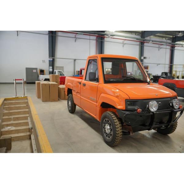 Quality 2 Seater Electric Mini Pickup Truck Right Hand Drive New Design for sale