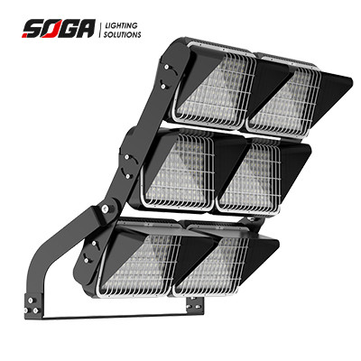 Quality 1800W High Lumen LED Outdoor Flood Lights Rotatable Modules Wireless Control for sale