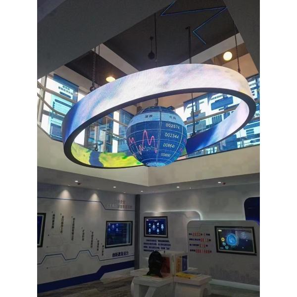 Quality Circular Thin Flexible LED Display Screen P1.8 P2 P2.5 P3 Full Color for sale