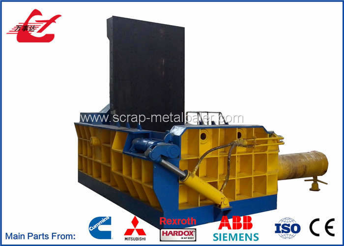 China Non Ferrous Scrap Metal Compactor , 3Ton Per Hour Scrap Baling Press Machine factory