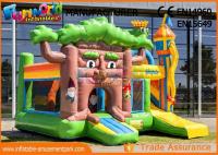 China Multiplay Fairytale Inflatable Bouncer Slide For Kids / Blow Up Bouncy Castle factory